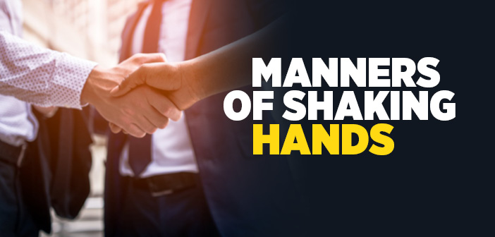 Manners of Shaking Hands